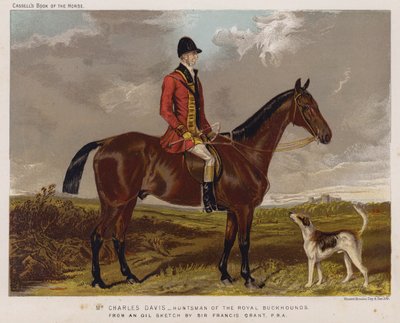 Pan Charles Davis, lovec Royal Buckhounds od Francis Grant