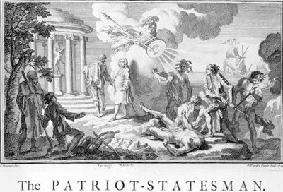 Patriot Statesman, 1740 od Francis Hayman