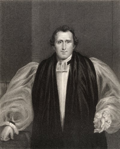 Reverend Daniel Wilson, vyrytý J. Cochranem, z 