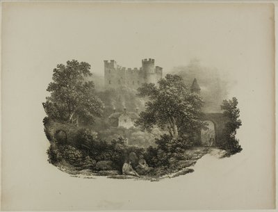 Chester, 1821 od Francis Nicholson