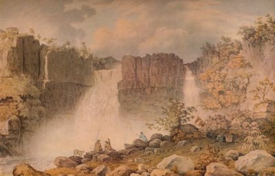 High Force, Teesdale, c1807 od Francis Nicholson
