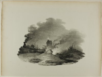 Poblíž Wellingtonu, Shropshire od Francis Nicholson