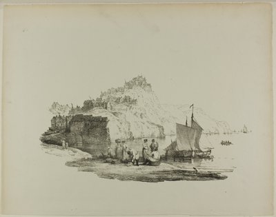 Zátoka Robina Hooda, Yorkshire od Francis Nicholson