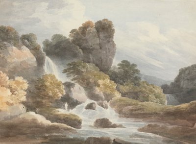 Vodopád od Francis Nicholson