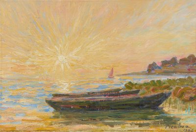 Lodě v Martigues od Francis Picabia
