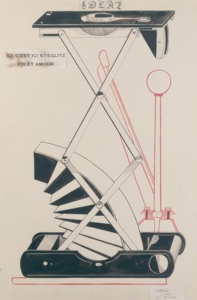 Toto je Stieglitzova Víra a láska od Francis Picabia