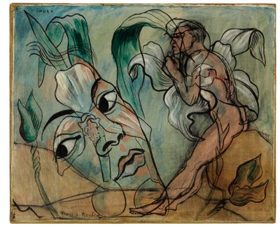 Index, asi 1935 (olej na plátně) od Francis Picabia