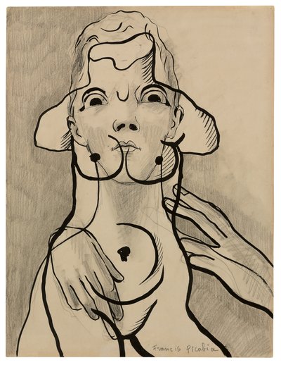 Pes baskervillský od Francis Picabia