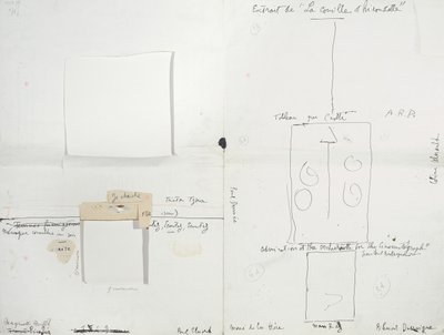 Grafická úprava bulletinu Dada "391", číslo 14, obsahující kopii Ingresova podpisu. od Francis Picabia
