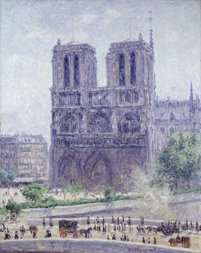 Notre Dame v ranním slunci od Francis Picabia