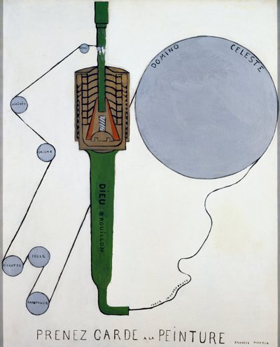 Prenez garde a la peinture (Pozor na malbu) od Francis Picabia