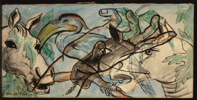 Siril, asi 1929-30 (olej na plátně) od Francis Picabia