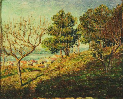 Pohled na Saint-Tropez; Vue de Saint-Tropez od Francis Picabia