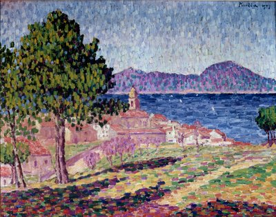Pohled na Saint Tropez, Citadela od Francis Picabia