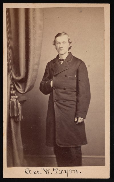Portrét George Washingtona Tryona 1838-1888, cca 1860. od Francis S Keeler