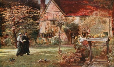 Miltonova chata a zahrada, Chalfont St Giles od Francis S. Walker