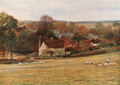 Miltonova chata a zahrada, Chalfont St Giles od Francis S. Walker