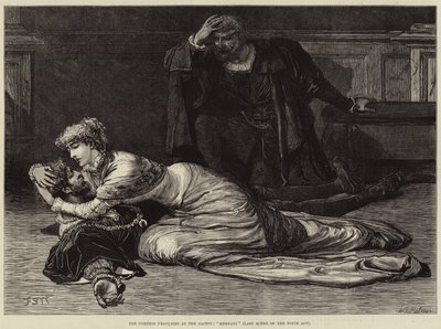 The Comedie Francaise at the Gaiety, Hernani, Poslední scéna pátého dějství od Francis S. Walker