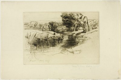 Stojatá voda od Francis Seymour Haden