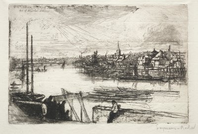 Battersea Reach od Francis Seymour Haden