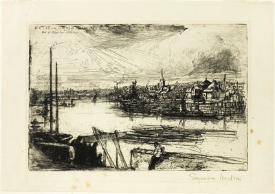 Battersea Reach od Francis Seymour Haden