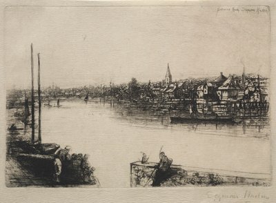Battersea Reach, 1843. od Francis Seymour Haden
