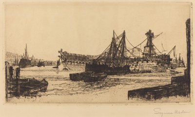 Rozbití Agamemnona (Druhá deska) od Francis Seymour Haden