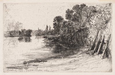 trajekt Brentford od Francis Seymour Haden
