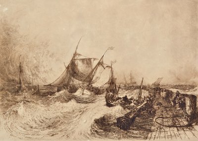 Přístav Calais od Francis Seymour Haden