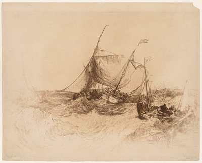 Molo v Calais od Francis Seymour Haden