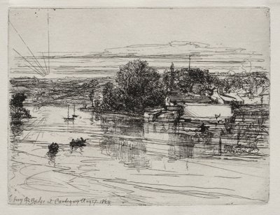 Cardigan Bridge od Francis Seymour Haden