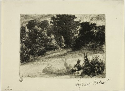 Combe Bottom od Francis Seymour Haden
