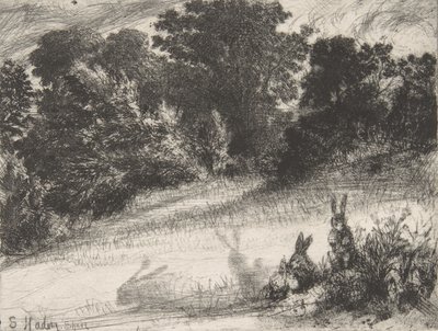Combe Bottom, 1860., 1860. od Francis Seymour Haden