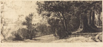Brzy ráno - Richmond od Francis Seymour Haden