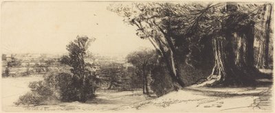 Brzy ráno - Richmond od Francis Seymour Haden