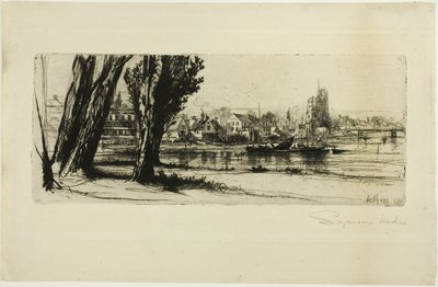 Fulham od Francis Seymour Haden