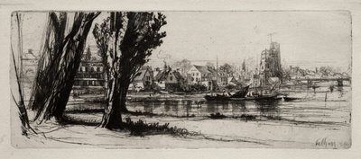 Fulham. od Francis Seymour Haden