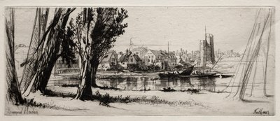 Fulham. od Francis Seymour Haden