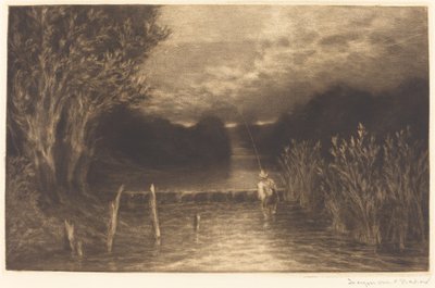 Lov lipanů od Francis Seymour Haden
