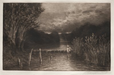 Lov lipanů, 1897. od Francis Seymour Haden