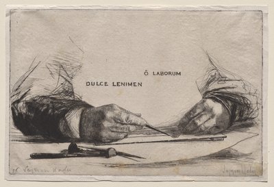 Ruce Leptání od Francis Seymour Haden