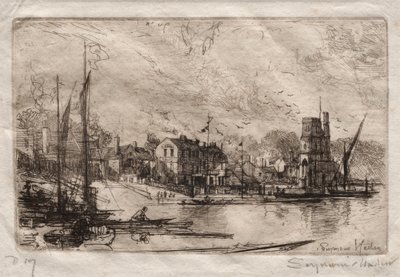 Harry Kelly, Putney od Francis Seymour Haden