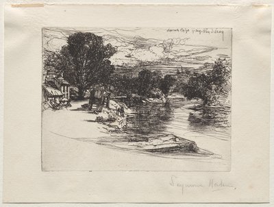 Dům Smithů od Francis Seymour Haden