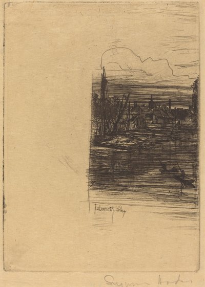 Isleworth od Francis Seymour Haden