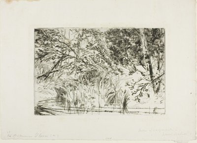 Ústa potoka, č. II od Francis Seymour Haden
