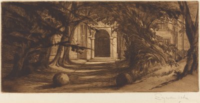 Mytton Hall od Francis Seymour Haden