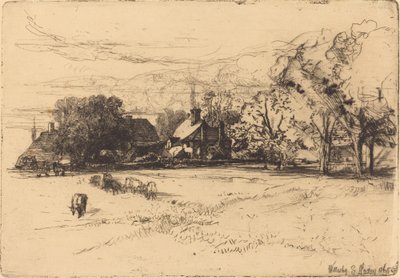 Starý Willesley House od Francis Seymour Haden