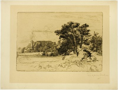 Starý Willesley House od Francis Seymour Haden
