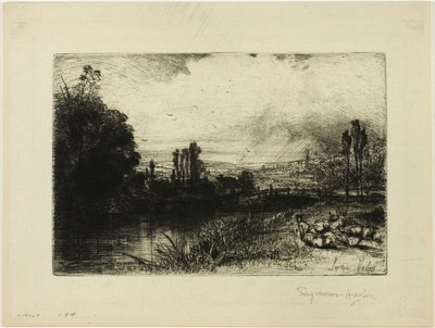 Na Testu od Francis Seymour Haden