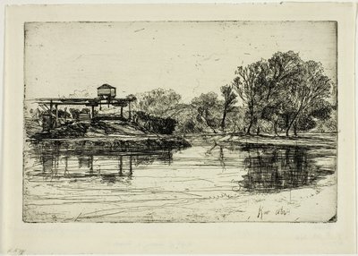Železniční průnik od Francis Seymour Haden